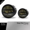 Bundling - Captain Men's Care Black Pomade Reguler + Black Pomade Travel Size