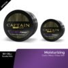 Bundling - Captain Men's Care Curly Cream Pomade Reguler + Travel Size