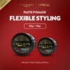 Bundling - Captain Men's Care Paste Pomade Reguler + Paste Pomade Travel Size
